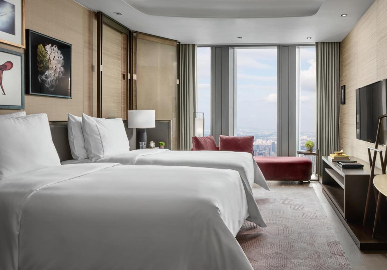 Rosewood Guangzhou, Enjoy Free Shuttle Bus Service Between The Hotel And The Canton Fair Complex During The Canton Fair Exterior foto