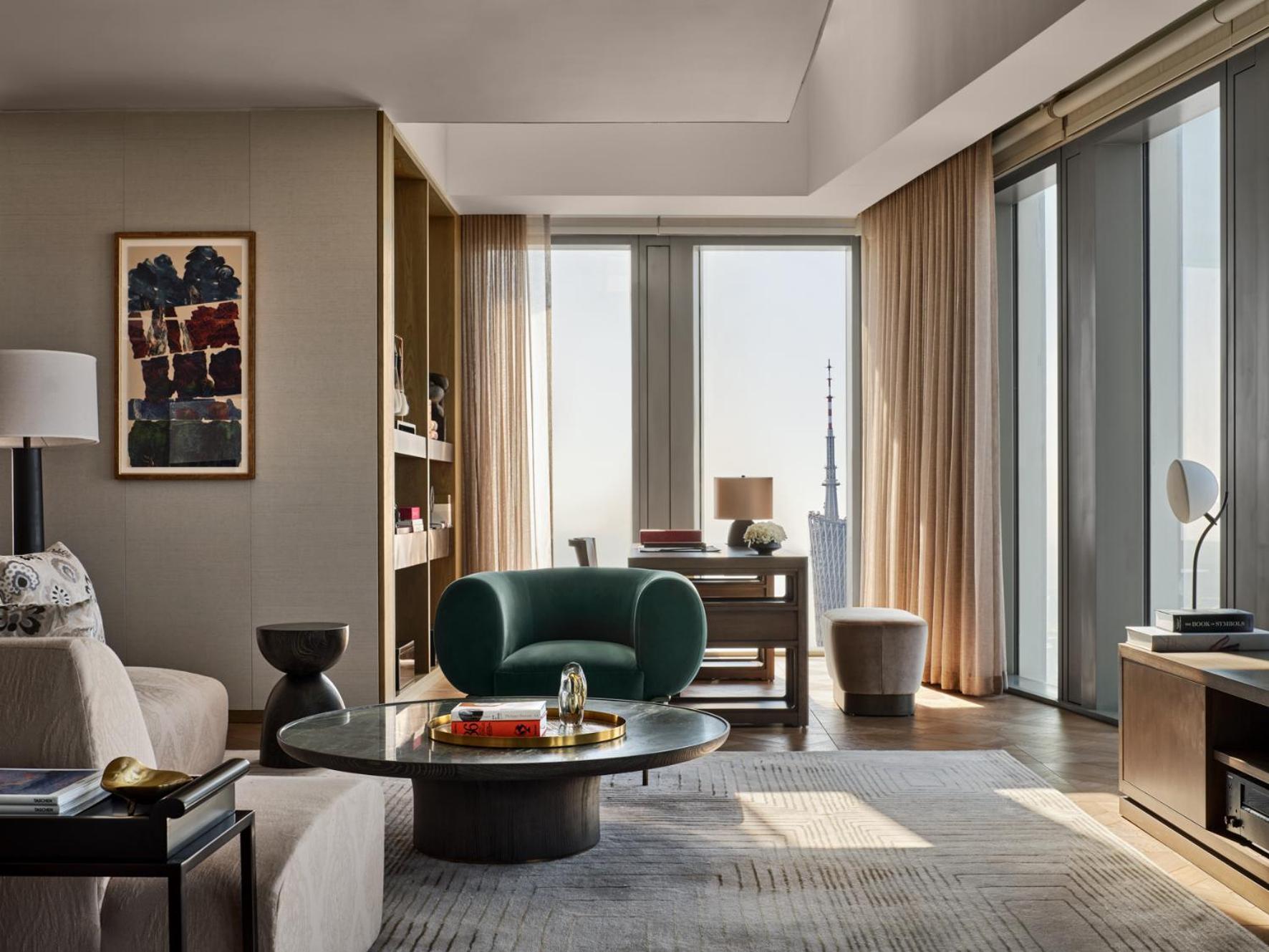 Rosewood Guangzhou, Enjoy Free Shuttle Bus Service Between The Hotel And The Canton Fair Complex During The Canton Fair Exterior foto